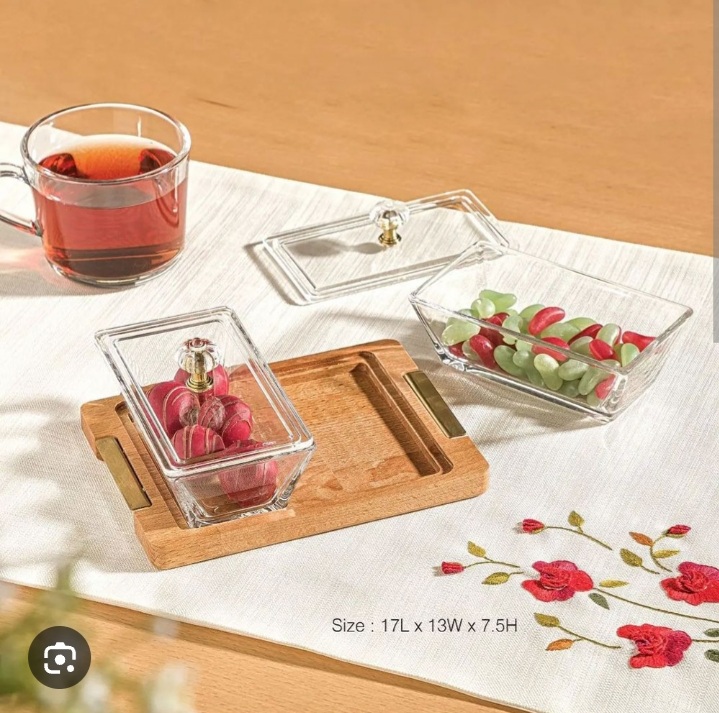 اردوخوری مستطیل ۲ خانه پایه چوبی دربدار