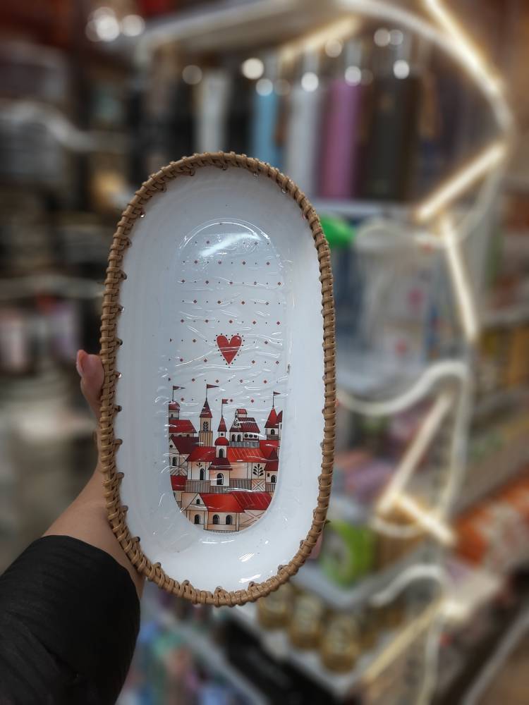 سینی بیضی سمفونی ترک سایز ۲